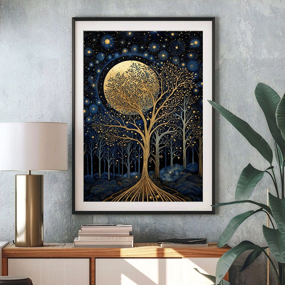 Póster Retro de William Morris - Sustainable Living Eco Friendly reseña y precio