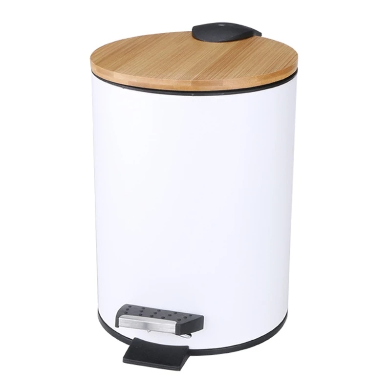 Cubo de basura de madera con t - Sustainable Living Eco Friendly reseña y precio