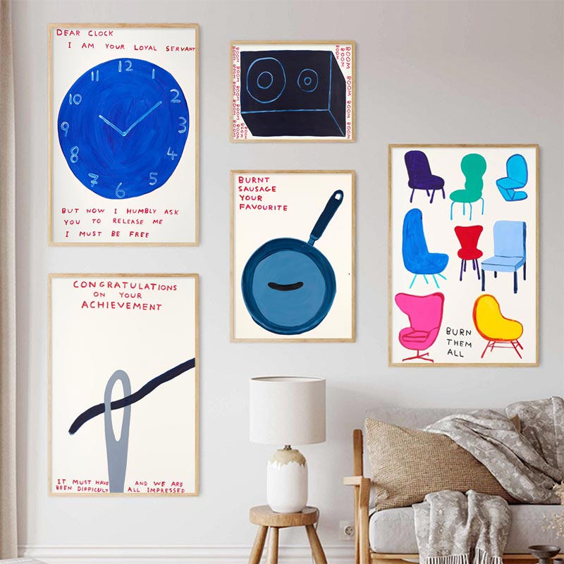Pósteres de David Shrigley, im - Sustainable Living Eco Friendly reseña y precio