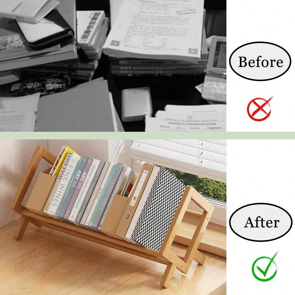 Estantería de escritorio para  - Sustainable Living Eco Friendly reseña y precio