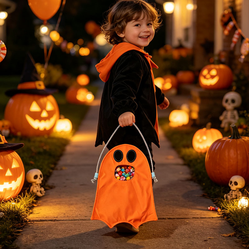 Bolsa de Halloween para dulces - Sustainable Living Eco Friendly reseña y precio