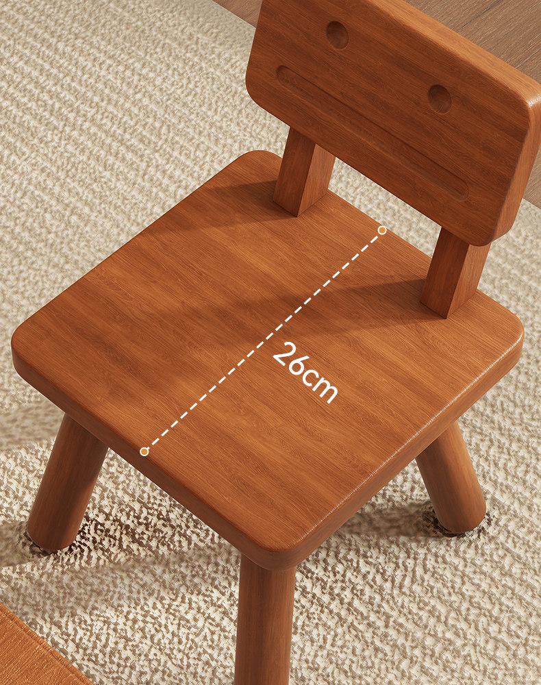 Silla Infantil de Madera Maciz - Sustainable Living Eco Friendly reseña y precio