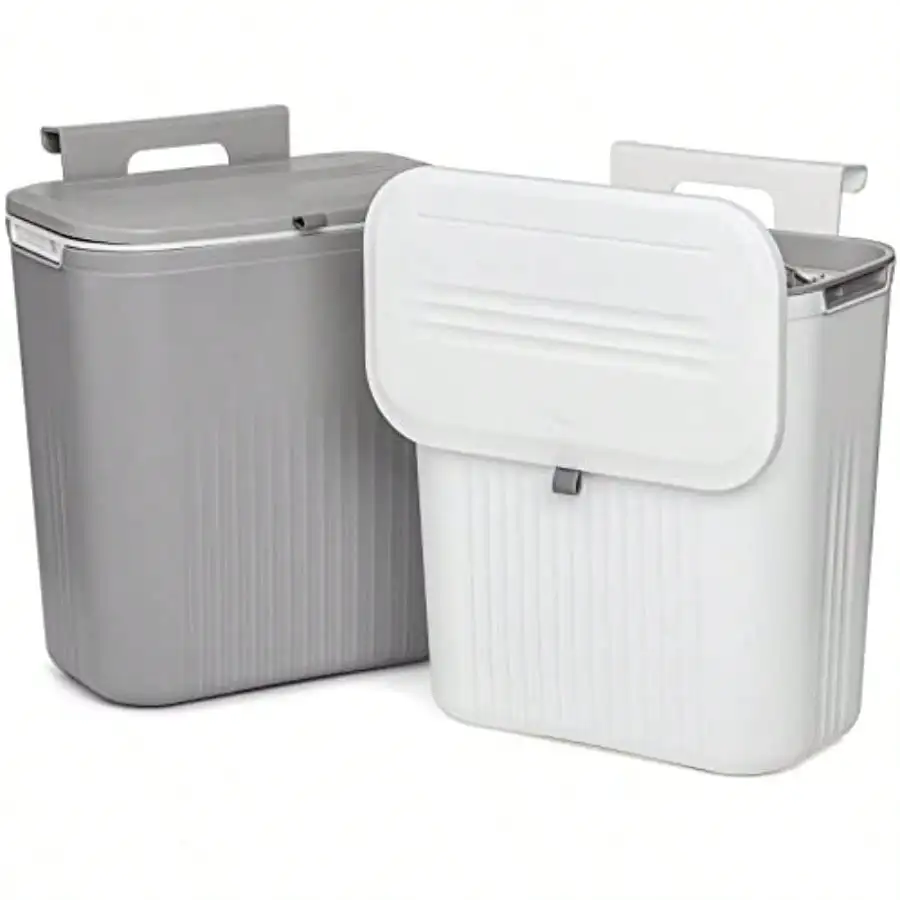 Paquete de 2 Contenedores de C - Compost Bin Countertop reseña y precio